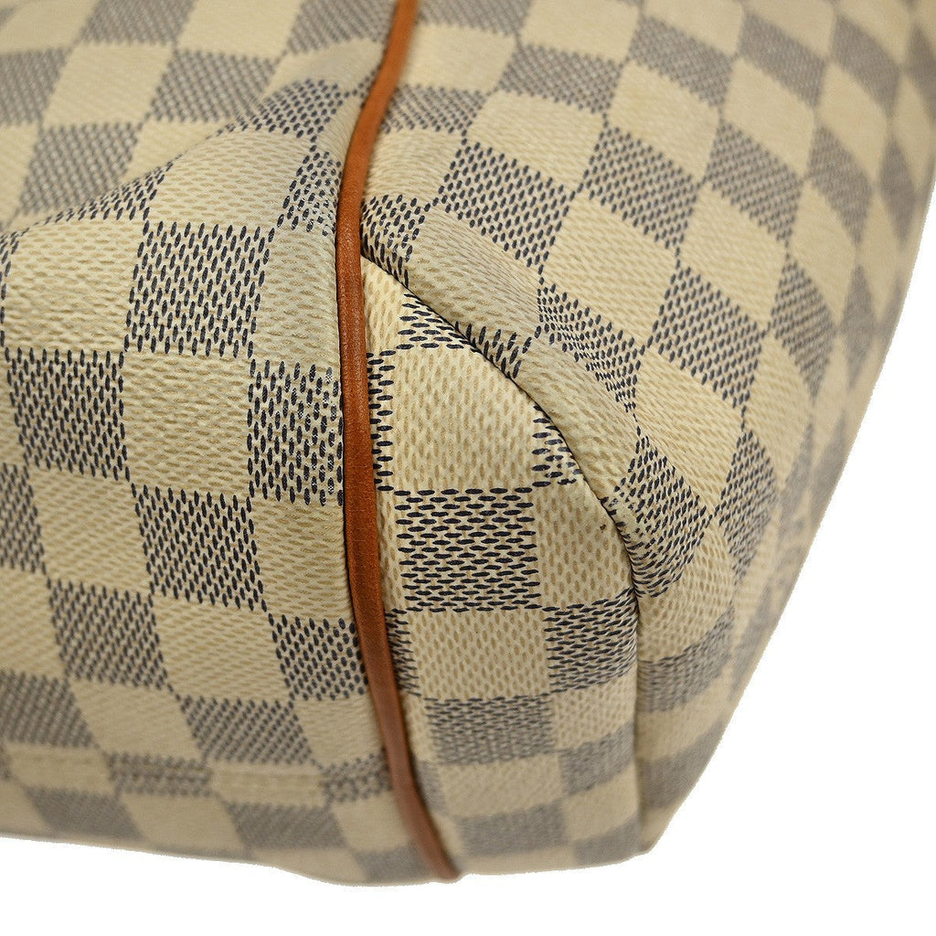 Louis Vuitton Totally Handbag Damier White Canvas Tote Bag
