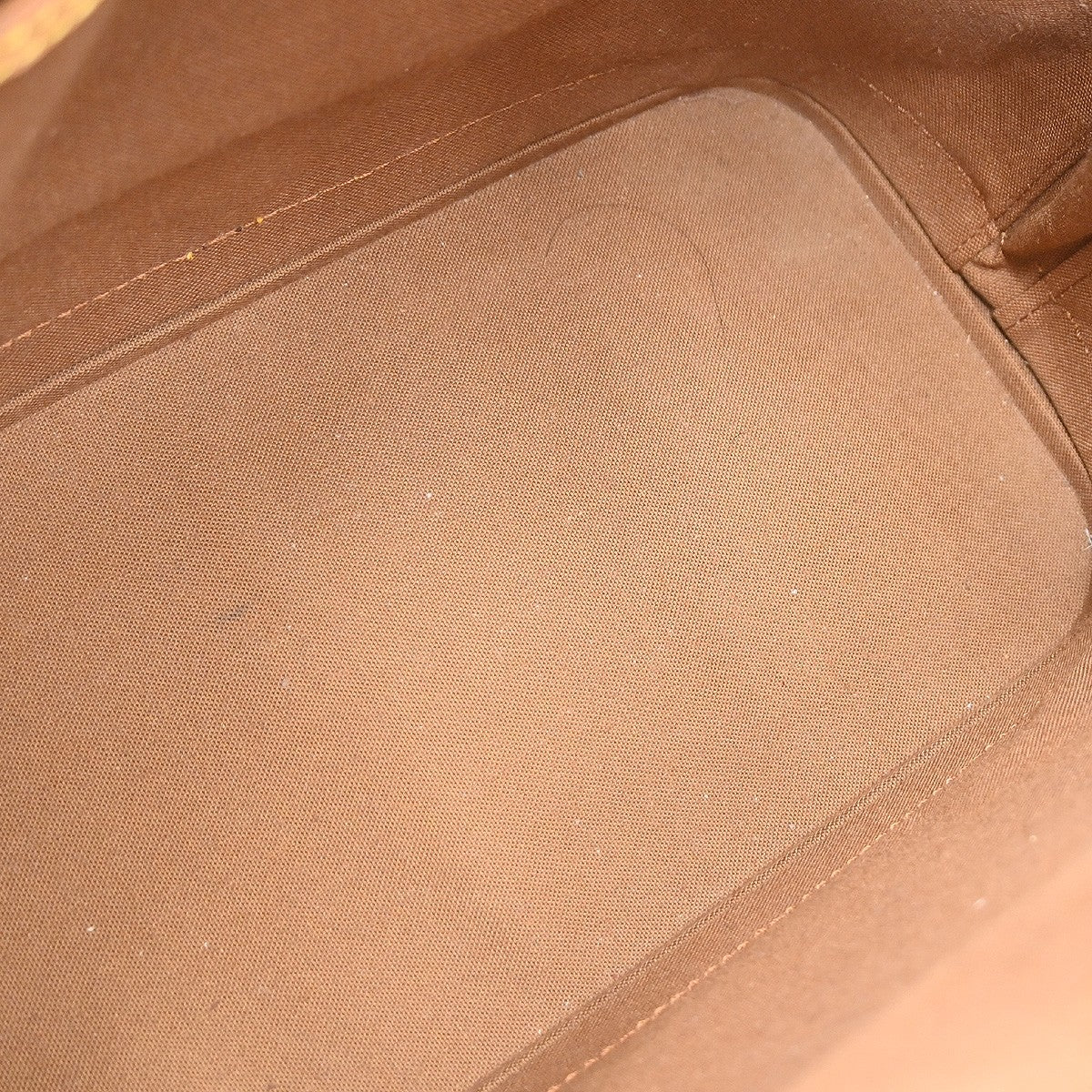 Louis Vuitton Alma Handbag Monogram Canvas Brown Canvas Handbag