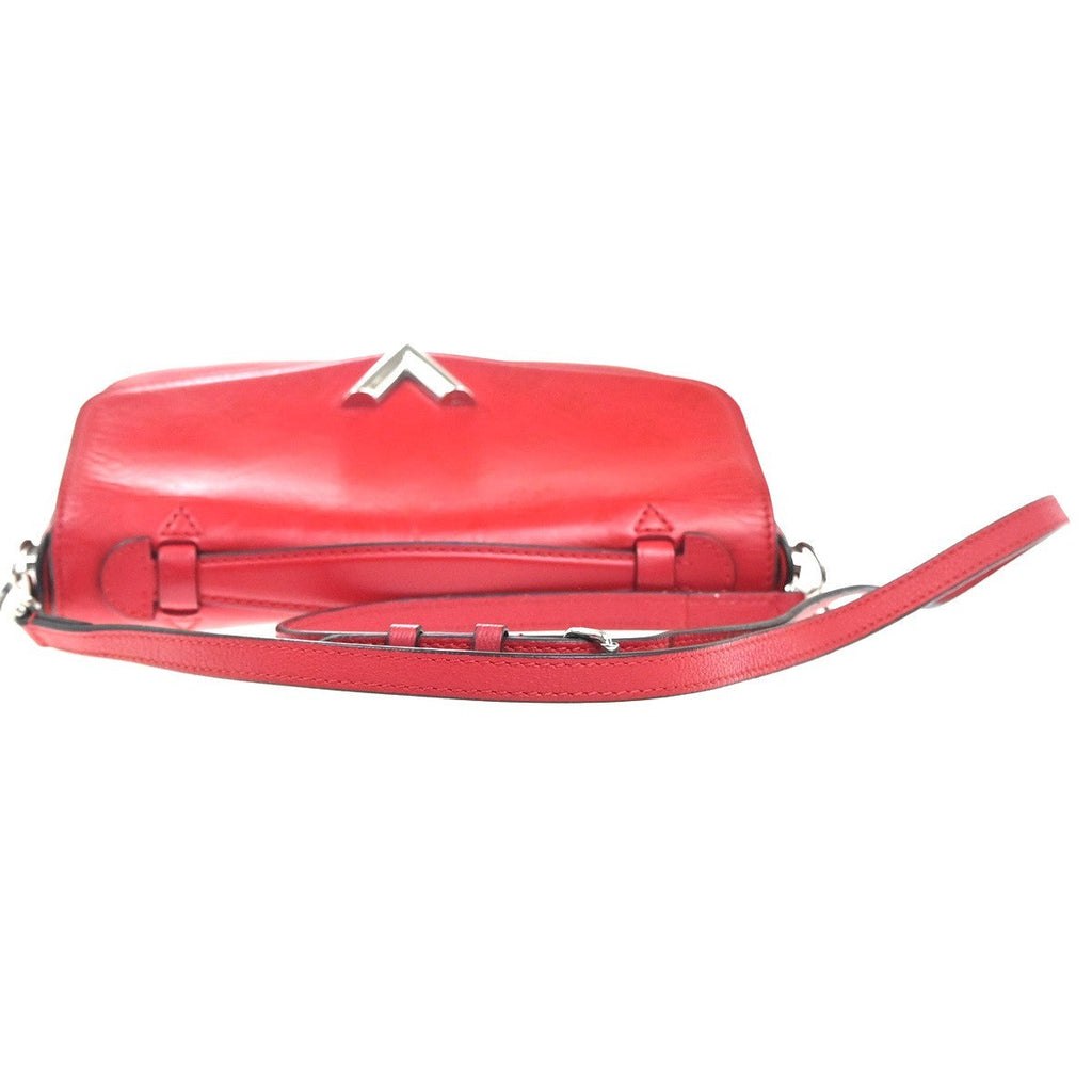 Louis Vuitton Very Messenger Monogram Leather Red Leather Shoulder Bag