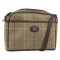 Burberry Nova Check Shoulder Bag Canvas Beige Canvas Shoulder Bag
