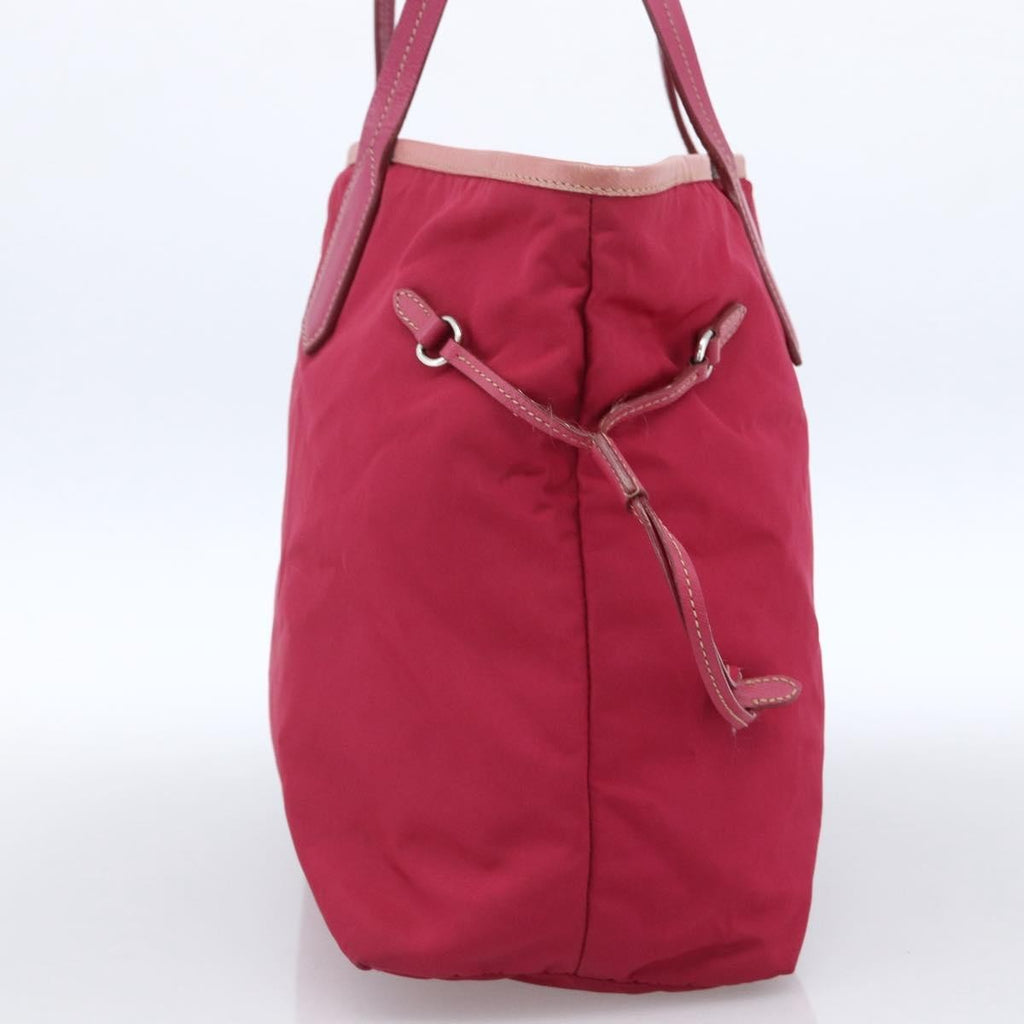 Prada Vintage Tote Tessuto Pink Nylon Tote Bag Bag