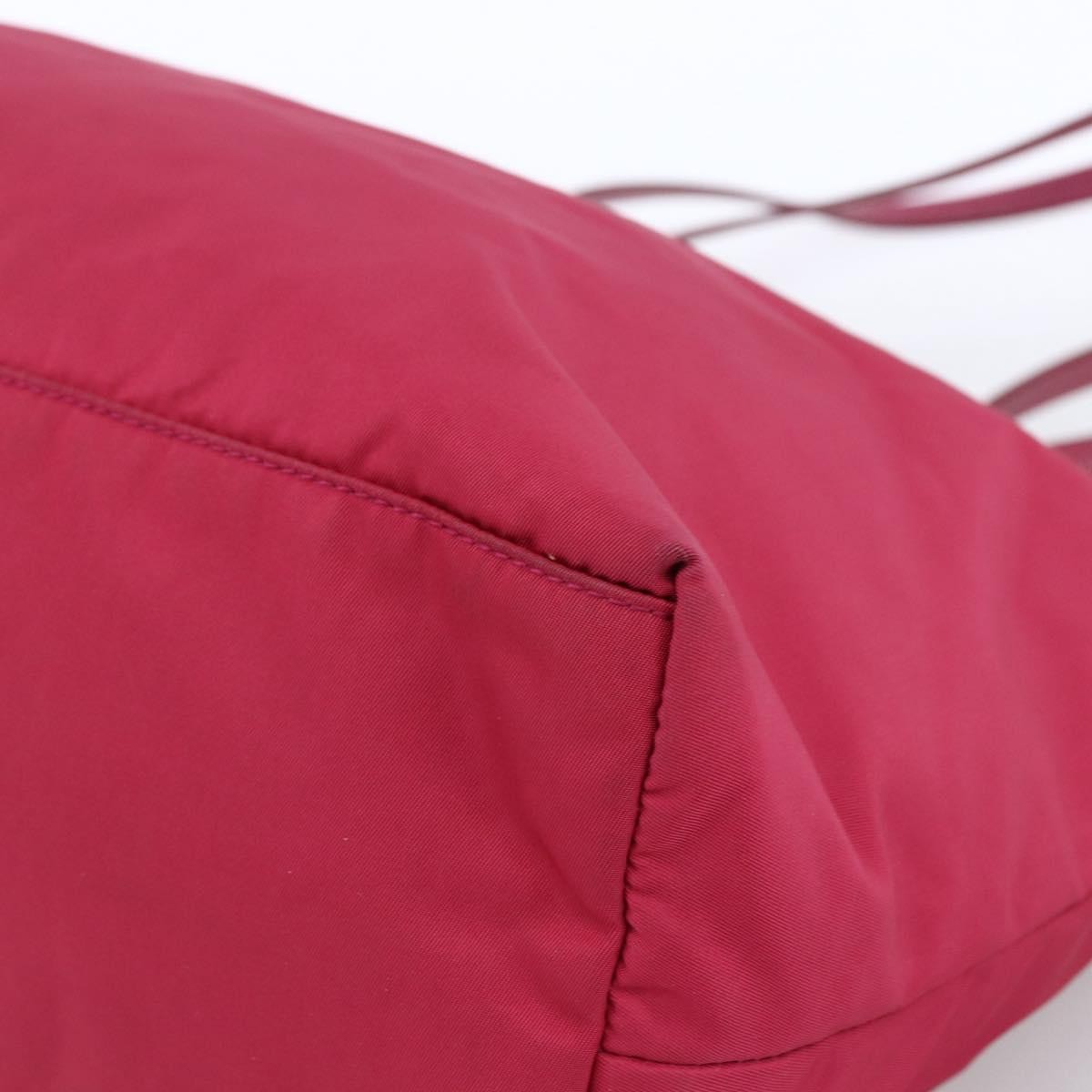 Prada Vintage Tote Tessuto Pink Nylon Tote Bag Bag