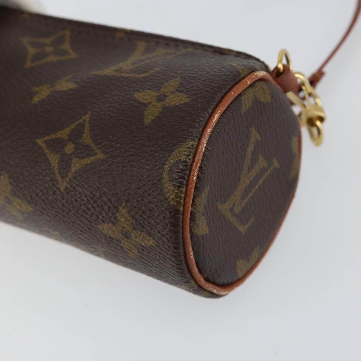 Louis Vuitton Papillon Pochette Monogram Canvas Brown Canvas Clutche & Pouche Bag
