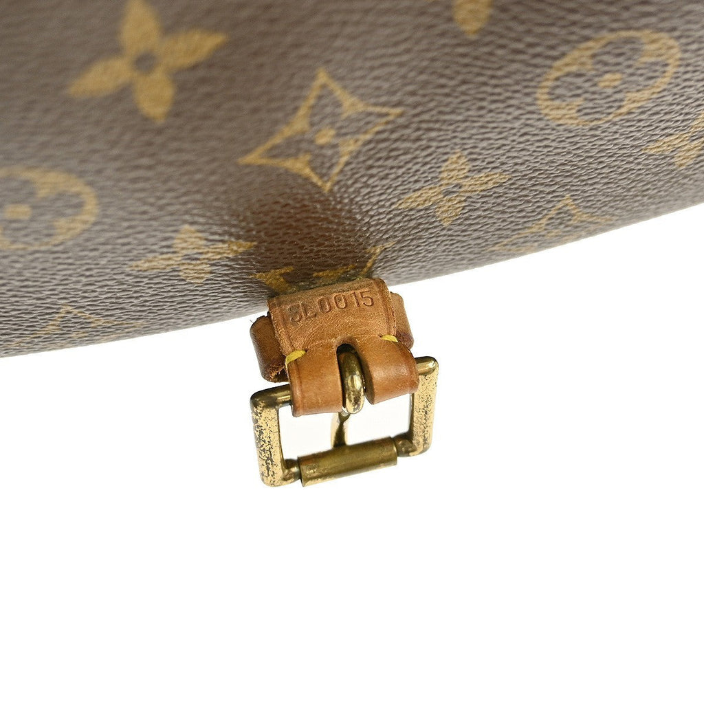 Louis Vuitton Sologne Handbag Monogram Canvas Brown Canvas Shoulder Bag