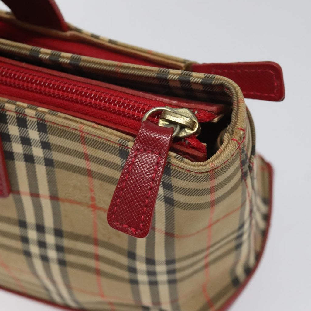 Burberry Nova Check Handbag Nova Check Canvas And Leather Beige Canvas Handbag