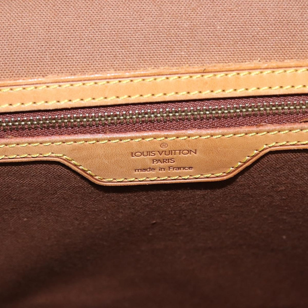 Louis Vuitton Beverly Briefcase Monogram Canvas Brown Canvas Briefcase Bag