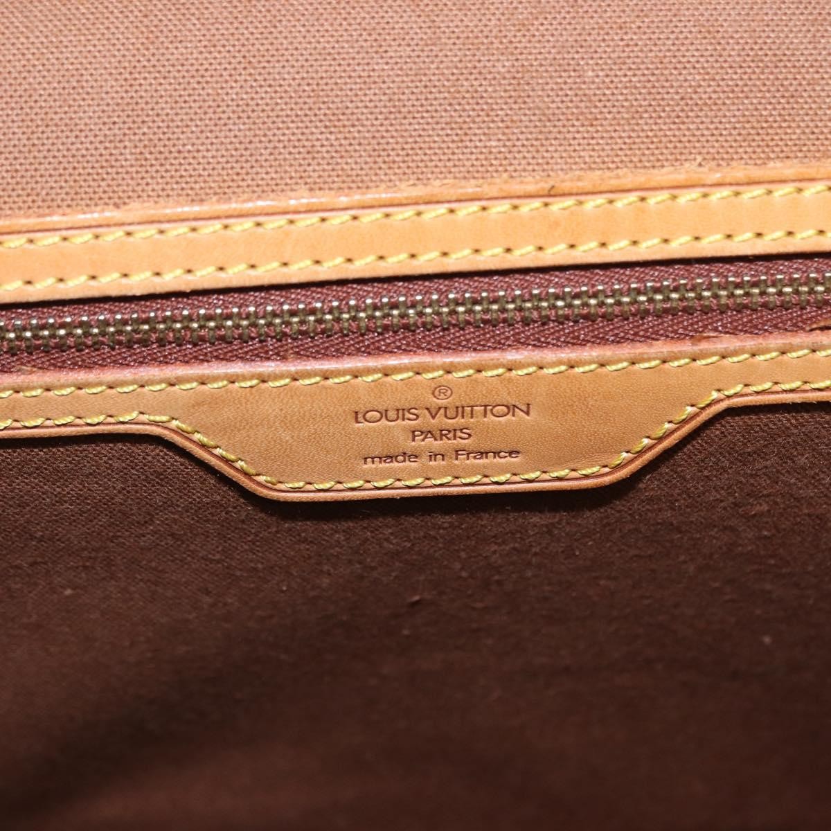 Louis Vuitton Beverly Briefcase Monogram Canvas Brown Canvas Briefcase Bag