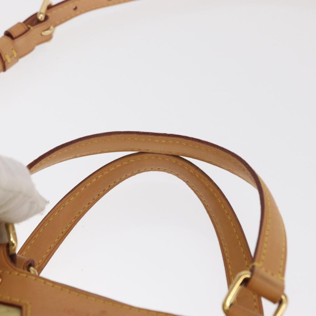 Louis Vuitton Brea Handbag Monogram Vernis Beige Patent_Leather Handbag