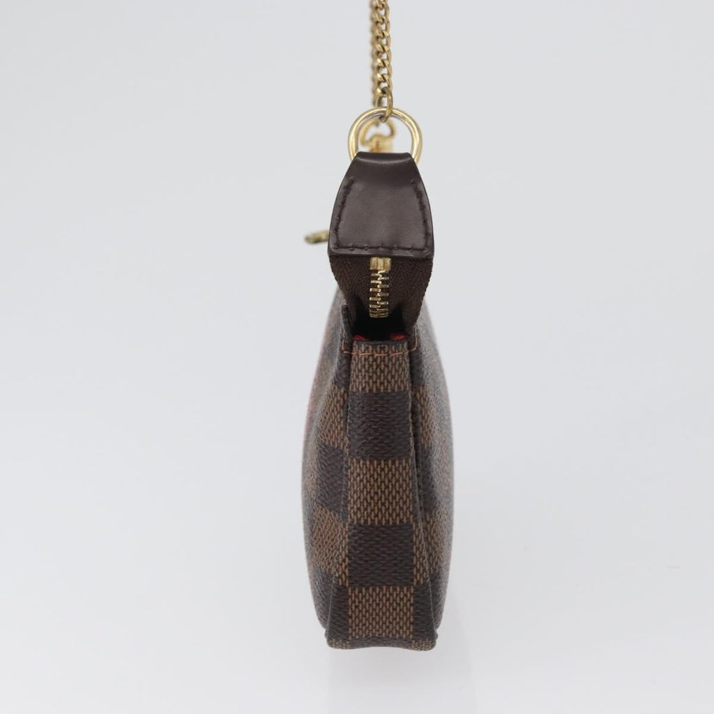 Louis Vuitton Pochette Accessoires Limited Edition Damier Brown Canvas Clutche & Pouche Bag