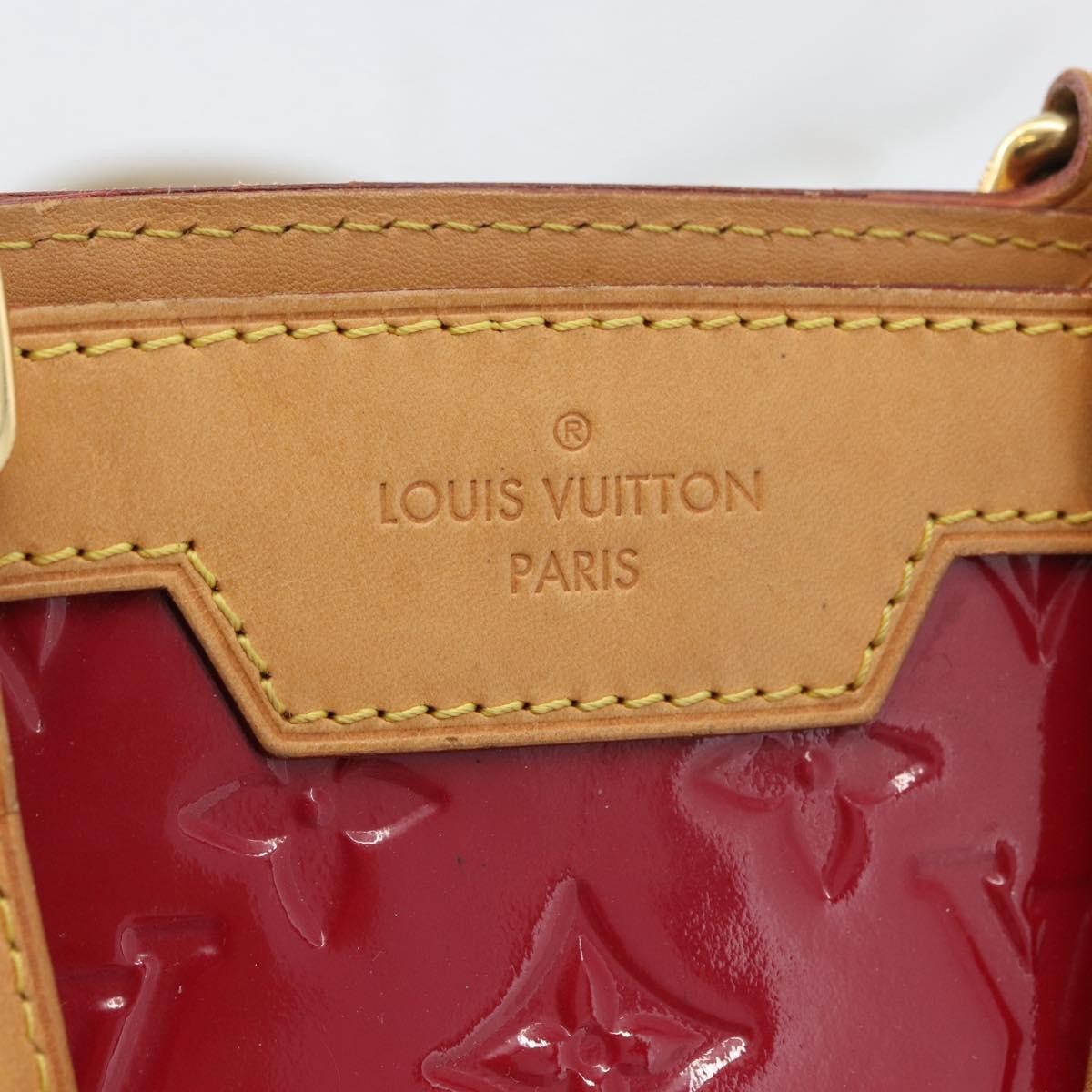 Louis Vuitton Blair Monogram Vernis Pink Patent_Leather Handbag