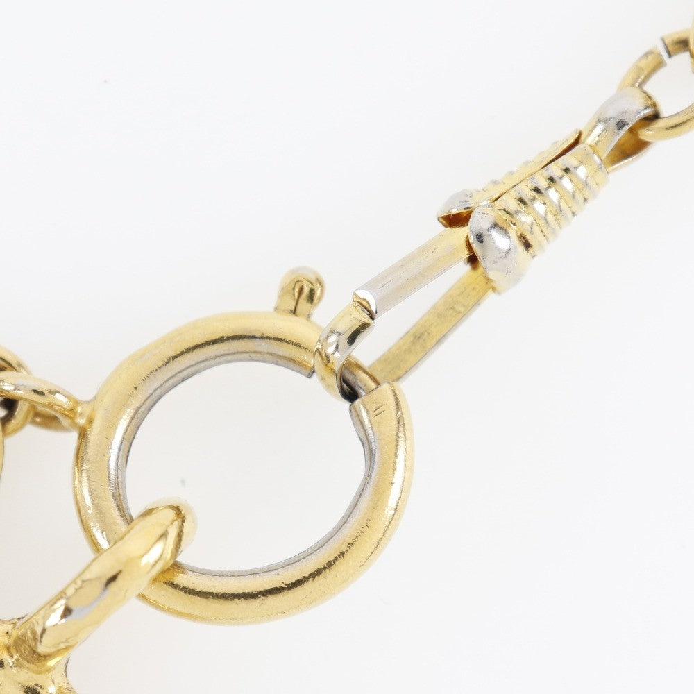 Chanel Vintage 31 Rue Cambon Medallion Pendant Necklace Metal Gold Gold_Plated Necklace Jewelry