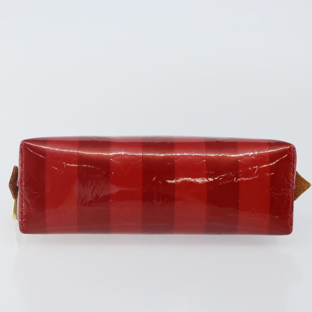 Louis Vuitton Cosmetic Pouch Electric Epi Leather Red Patent_Leather Bag