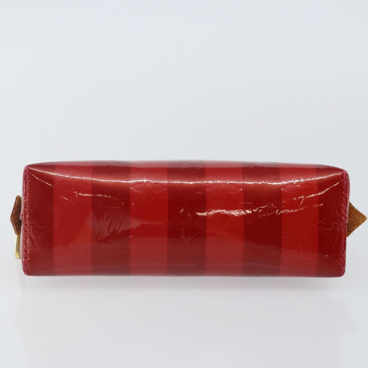 Louis Vuitton Cosmetic Pouch Electric Epi Leather Red Patent_Leather Bag