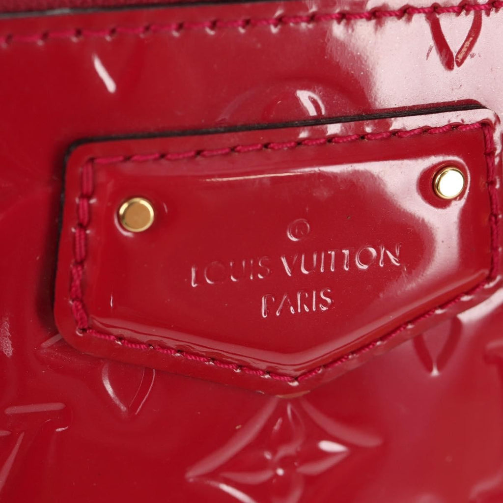 Louis Vuitton Montebello Handbag Monogram Vernis Pink Patent_Leather Handbag