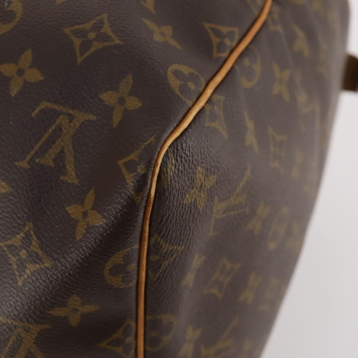 Louis Vuitton Keepall Bag Monogram Canvas Brown Canvas Travel Bag