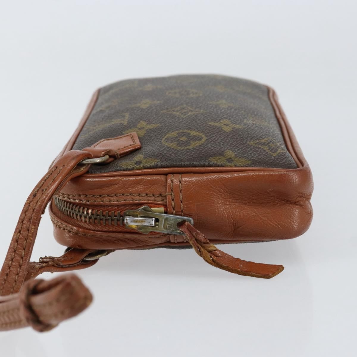 Louis Vuitton Pochette Sports Monogram Canvas Brown Canvas Clutche & Pouche Bag