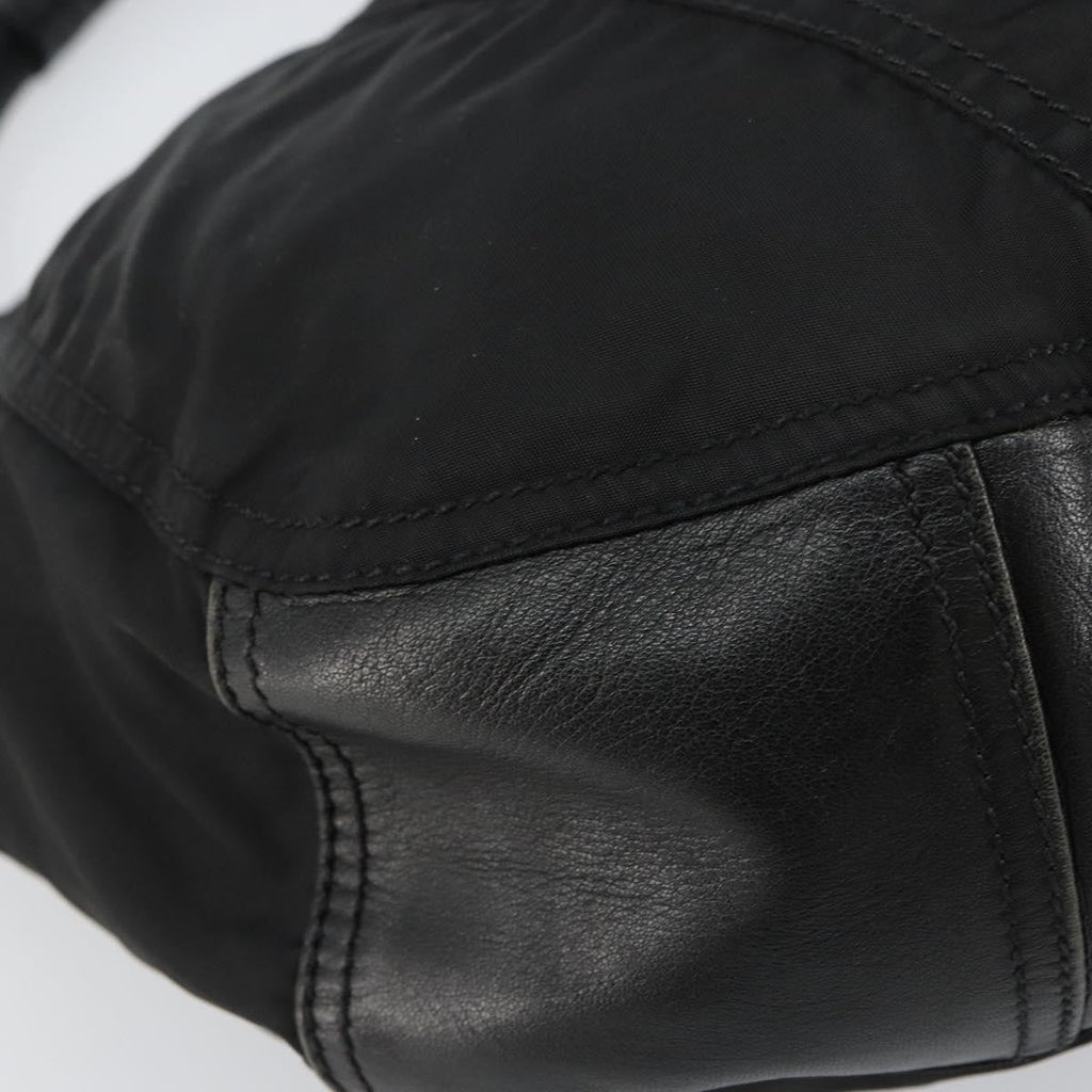 Prada Vintage Shoulder Bag Tessuto Black Nylon Shoulder Bag Bag