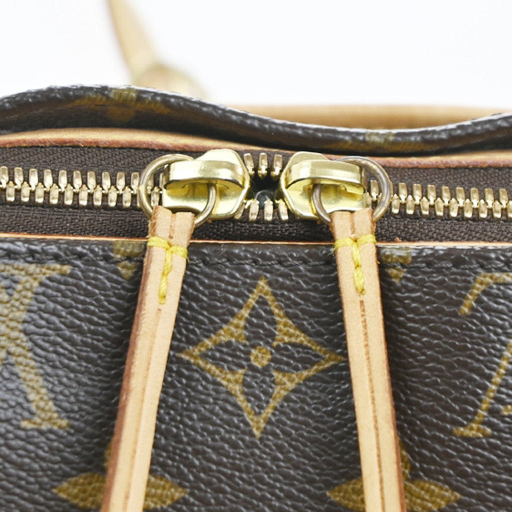 Louis Vuitton Popincourt Shoulder Bag Monogram Canvas Brown Canvas Shoulder Bag