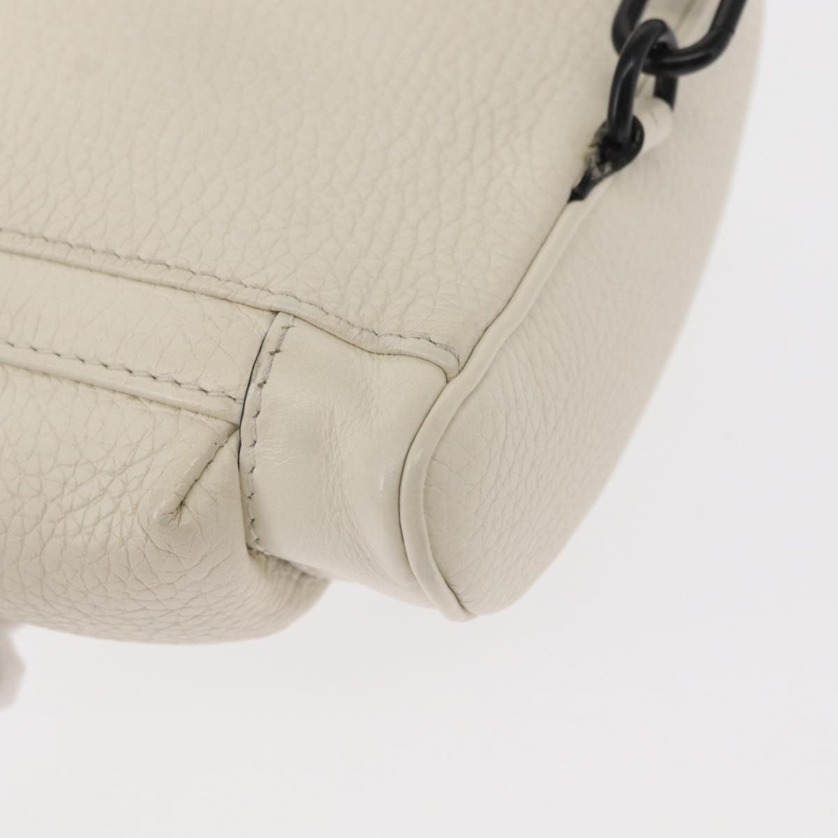Louis Vuitton Christopher Backpack Taurillon Leather White Leather Shoulder Bag