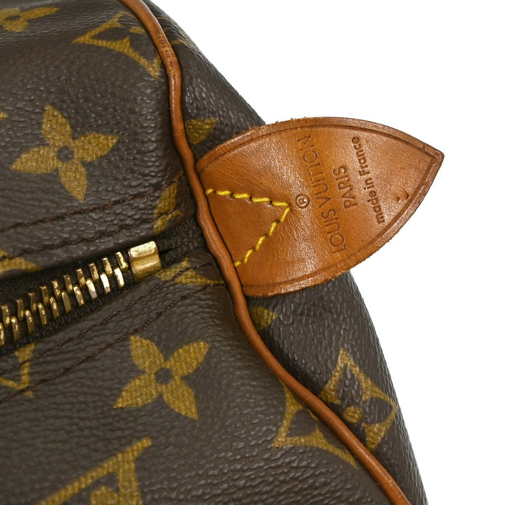 Louis Vuitton Keepall Bag Monogram Canvas Brown Canvas Travel Bag
