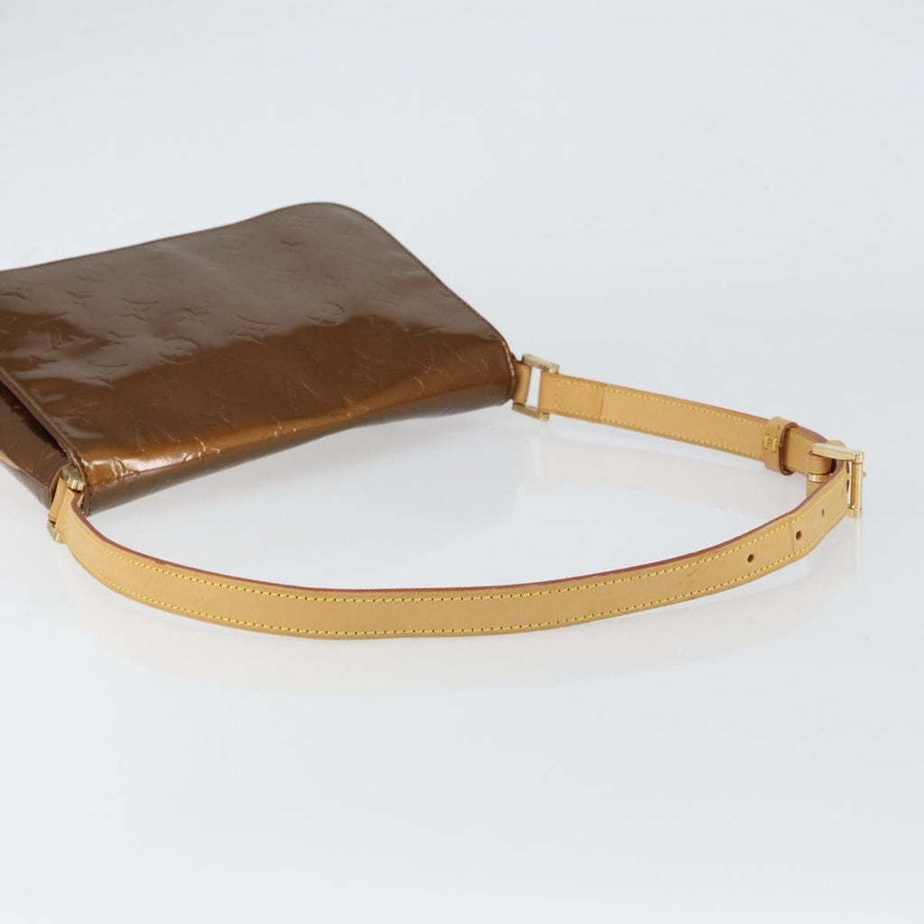 Louis Vuitton Thompson Street Handbag Monogram Vernis Brown Patent_Leather Shoulder Bag