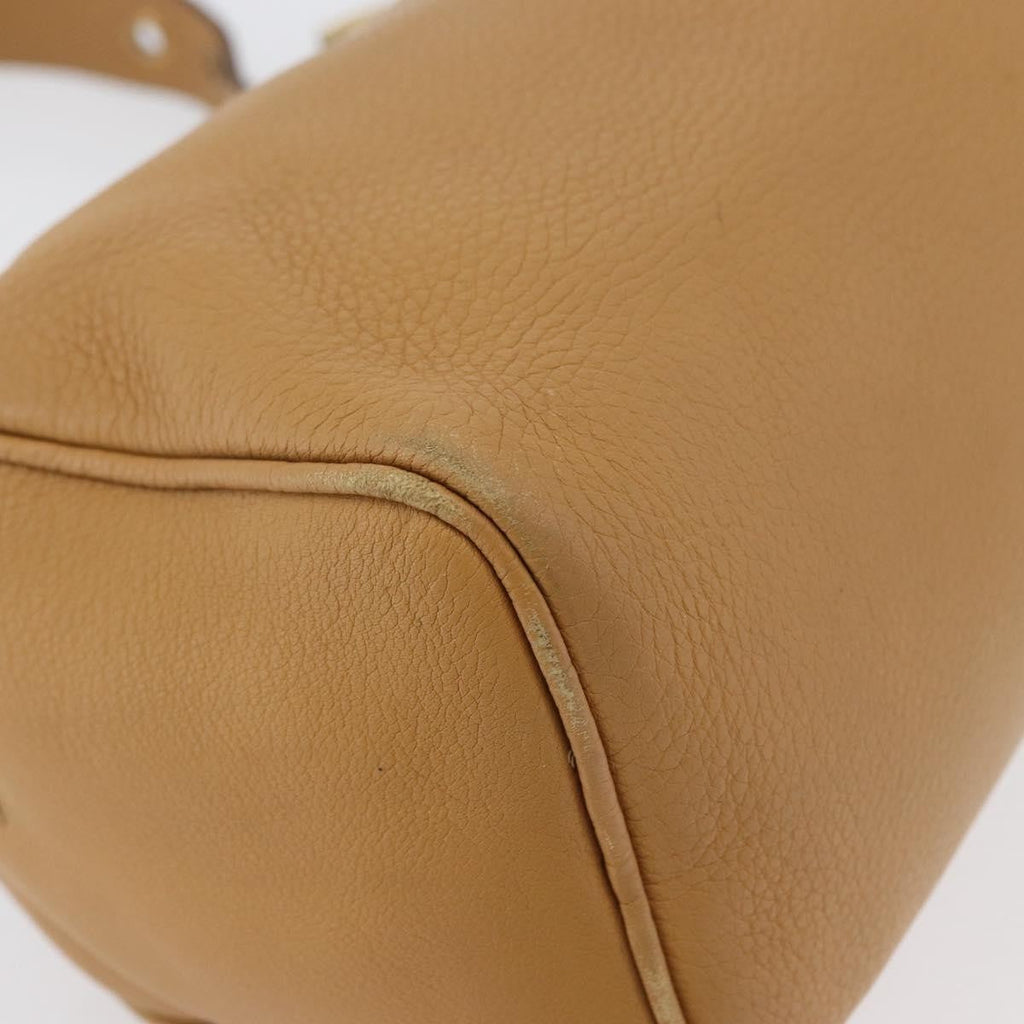 Prada Vintage Shoulder Bag Leather Brown Leather Shoulder Bag Bag