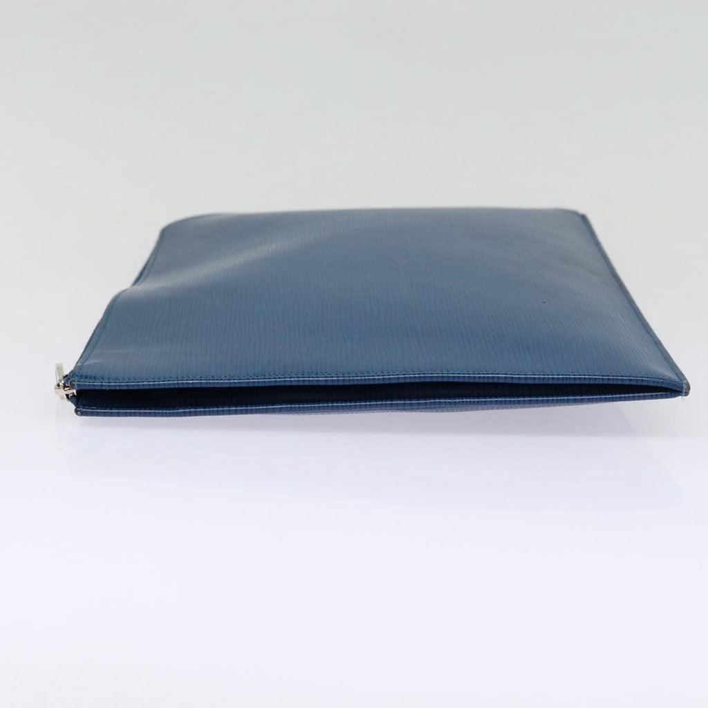Louis Vuitton Pochette Jour Epi Leather Blue Leather Clutche & Pouche Bag