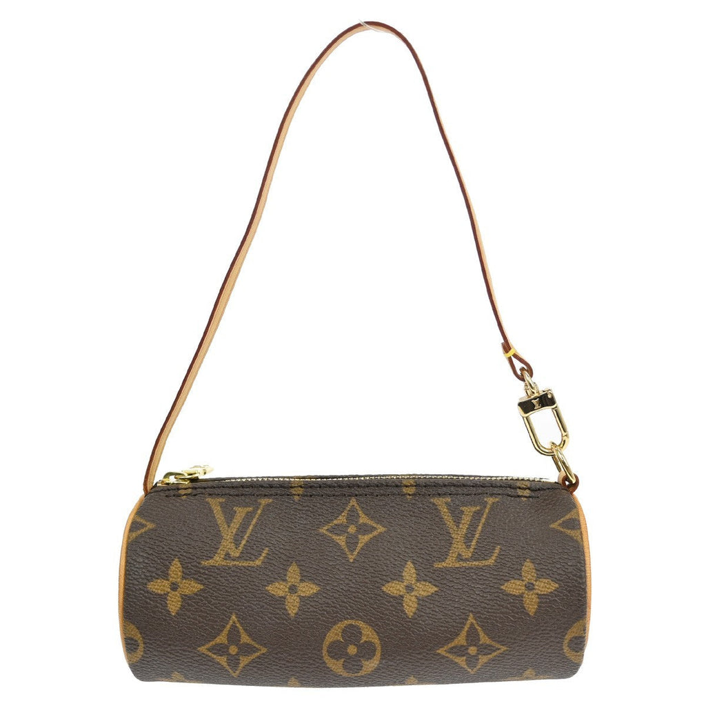Louis Vuitton Papillon Pochette Monogram Canvas Brown Canvas Clutche & Pouche Bag