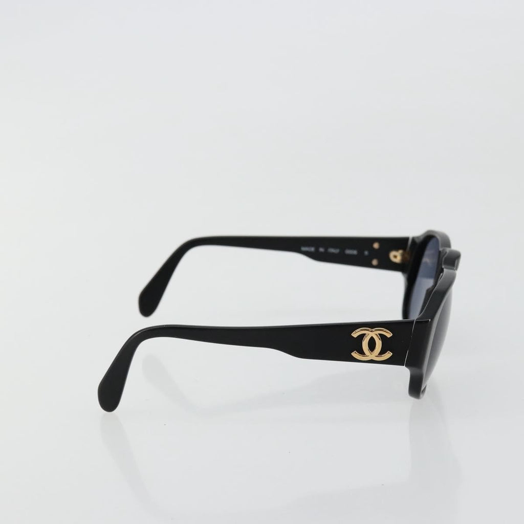 Chanel Logo Cc Sunglasses Plastic Black Plastic Sunglasse Accessory