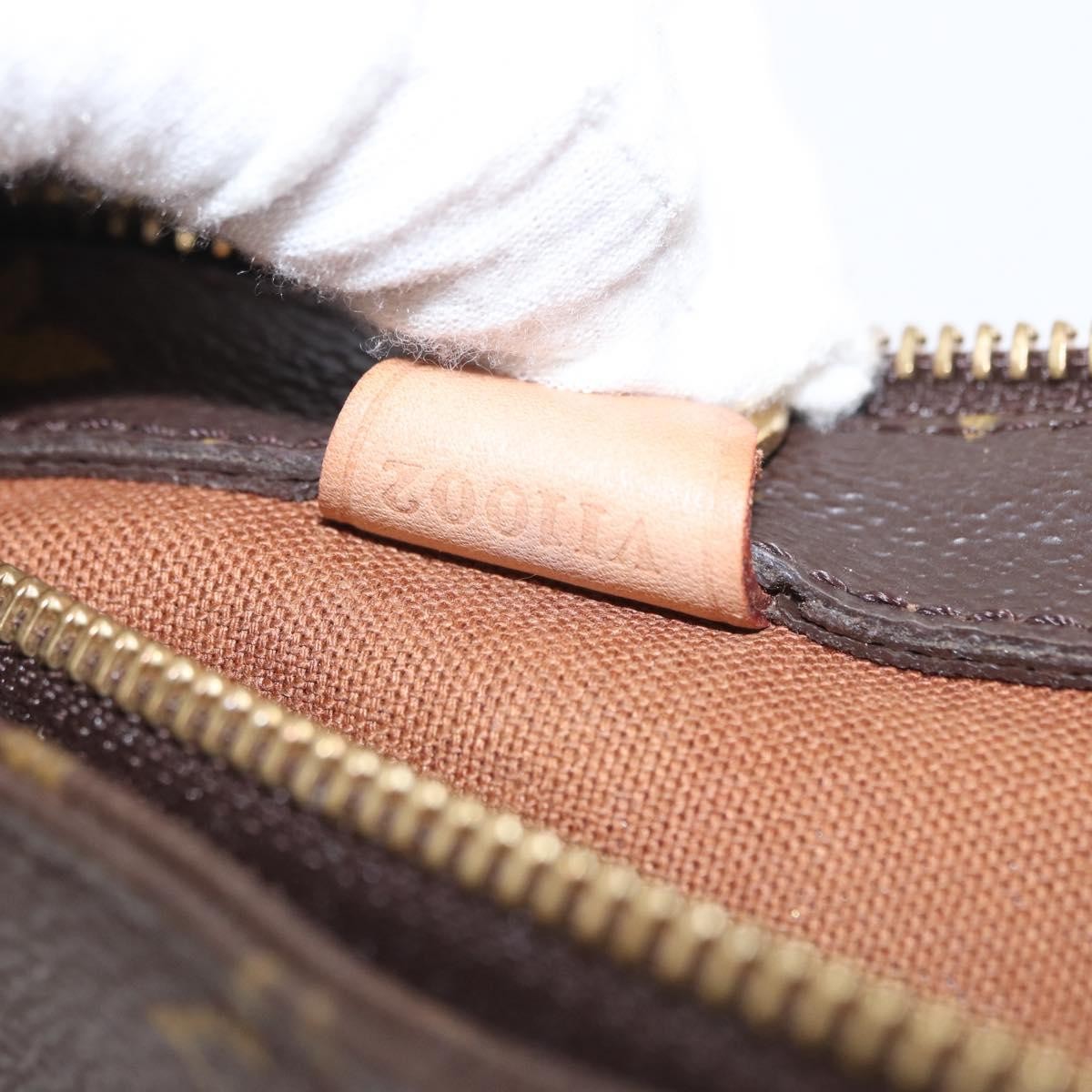 Louis Vuitton Cabas Mezzo Monogram Canvas Brown Canvas Tote Bag