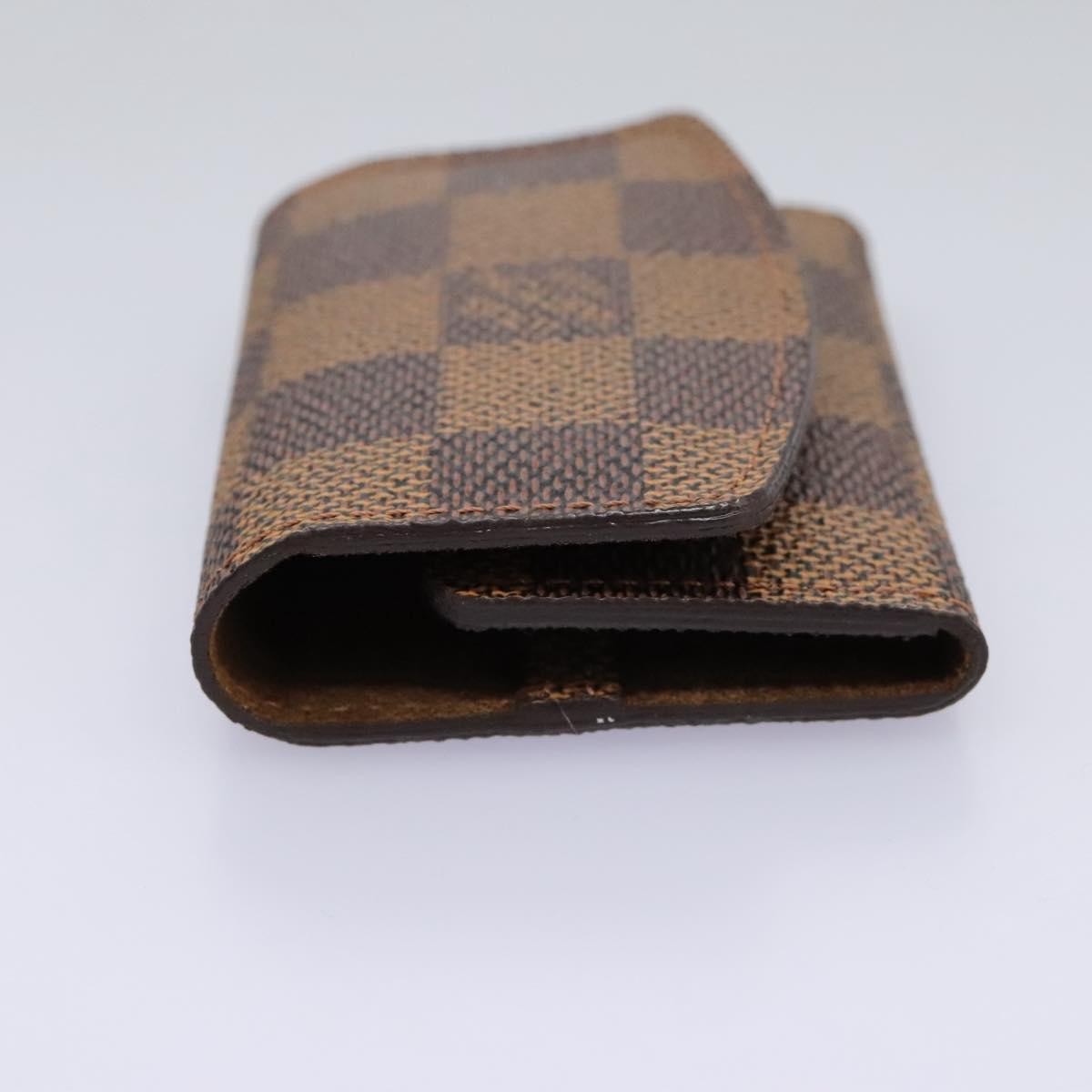 Louis Vuitton Cufflinks Case Damier Brown Canvas Cufflinks Jewelry
