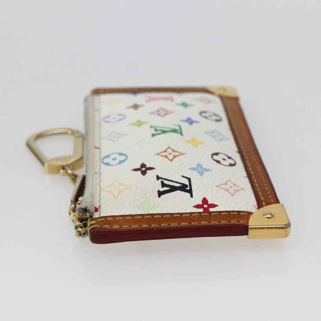 Louis Vuitton Pochette Clés Monogram Canvas Multicolour Canvas Wallets Accessory