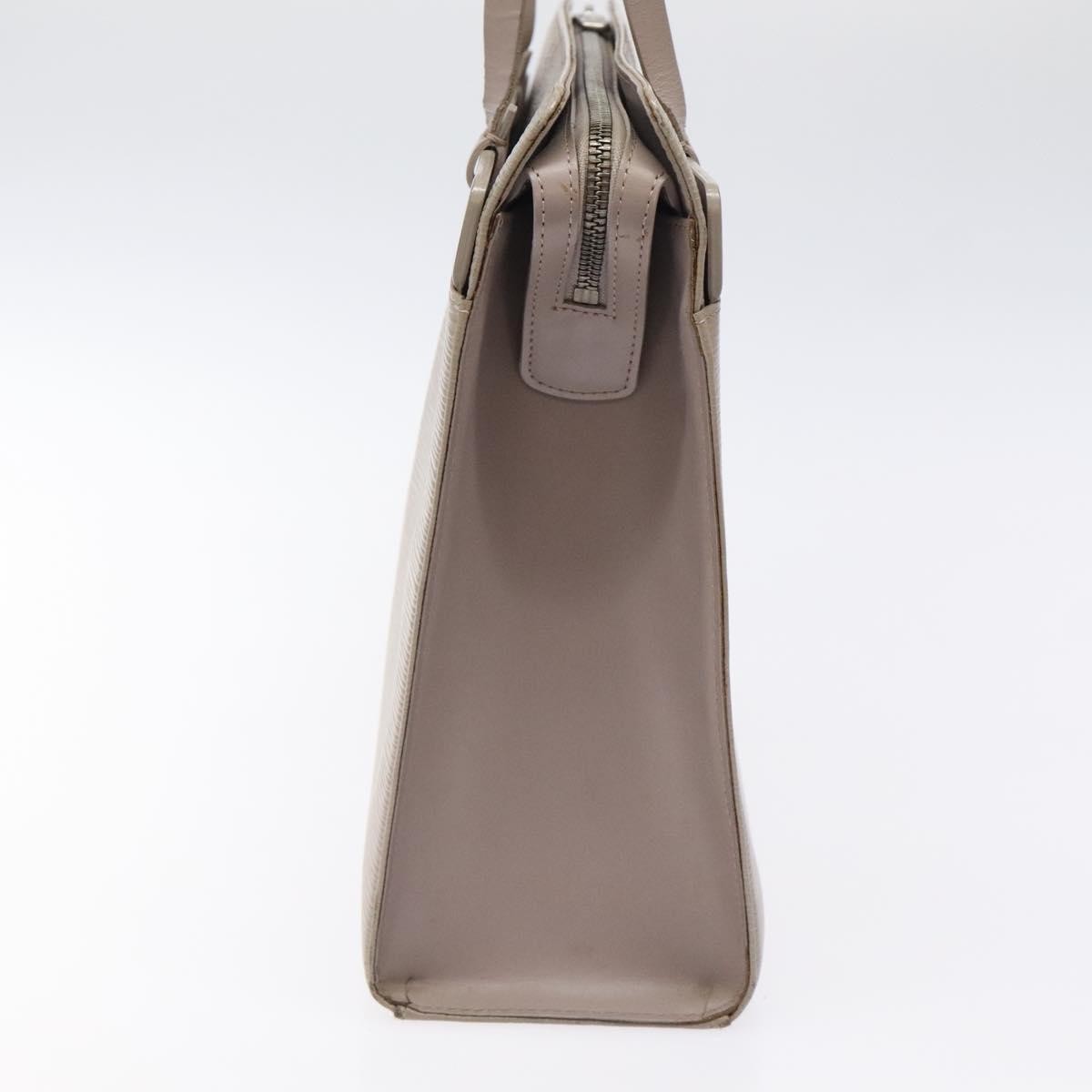 Louis Vuitton Croisette Handbag Epi Leather Purple Leather Tote Bag