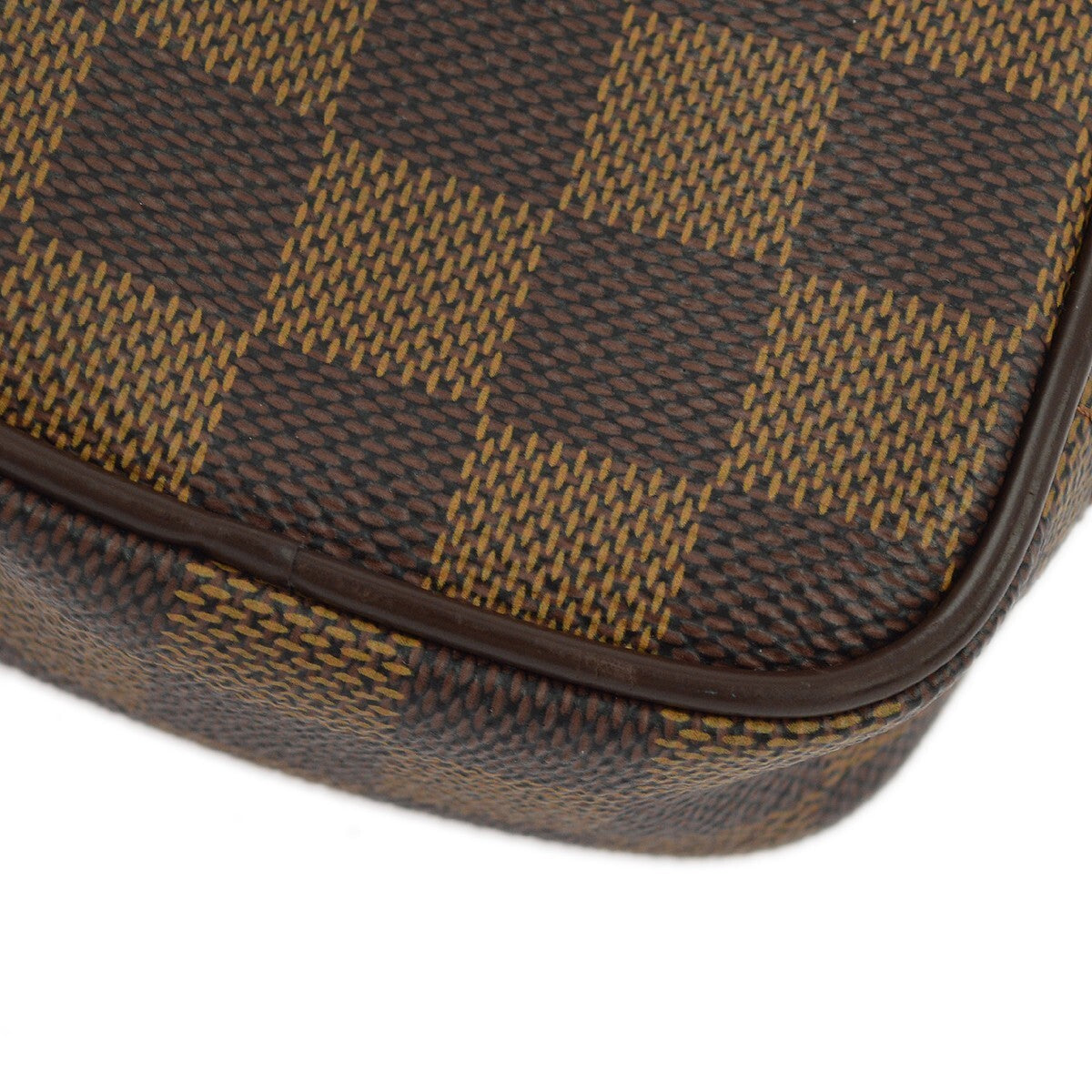 Louis Vuitton Etui Okapi Camera Case Damier Brown Canvas Clutche & Pouche Bag
