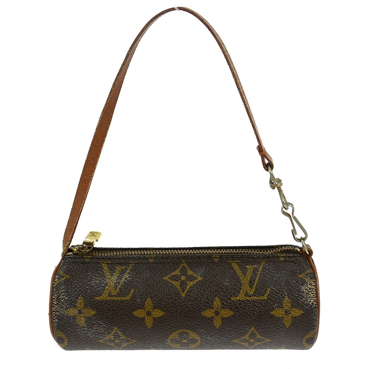 Louis Vuitton Papillon Pochette Monogram Canvas Brown Canvas Clutche & Pouche Bag