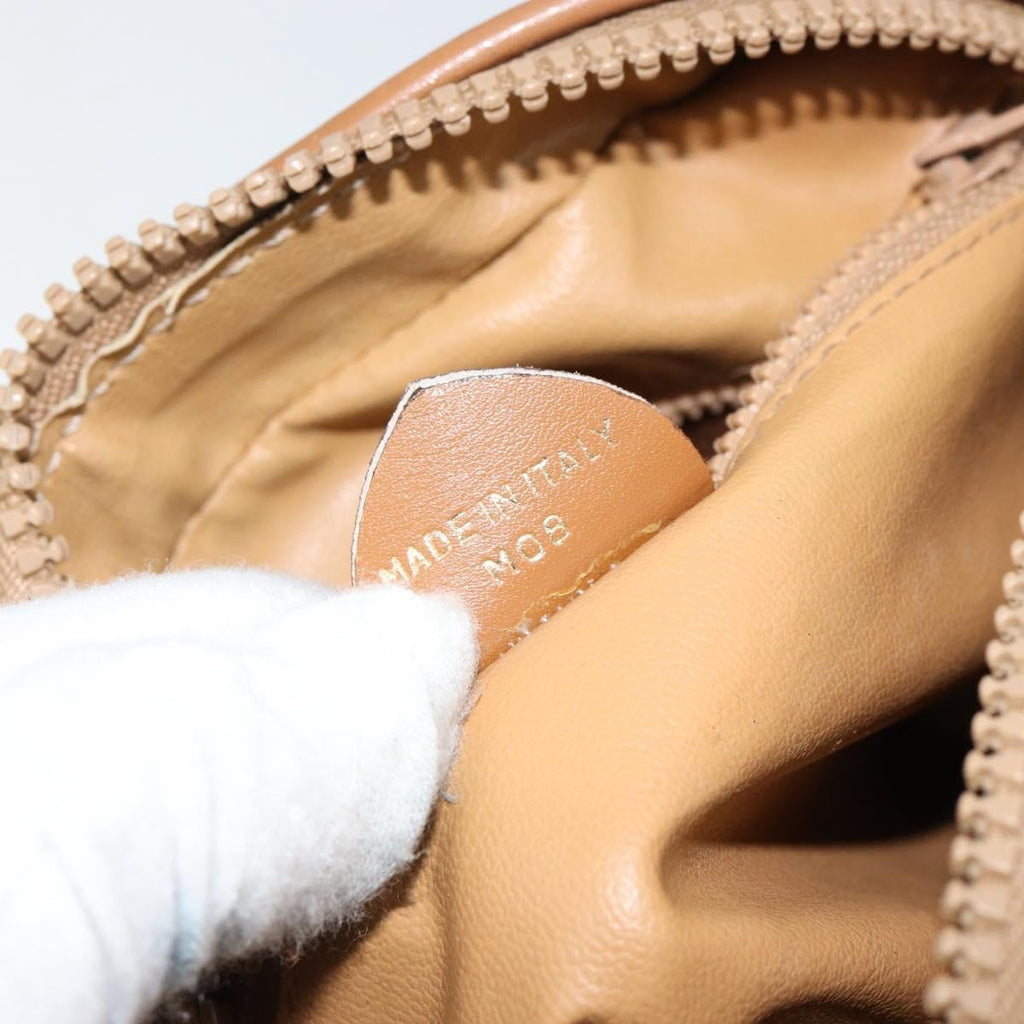 Celine Vintage Macadam Shoulder Bag Canvas And Leather Brown Canvas Shoulder Bag Bag