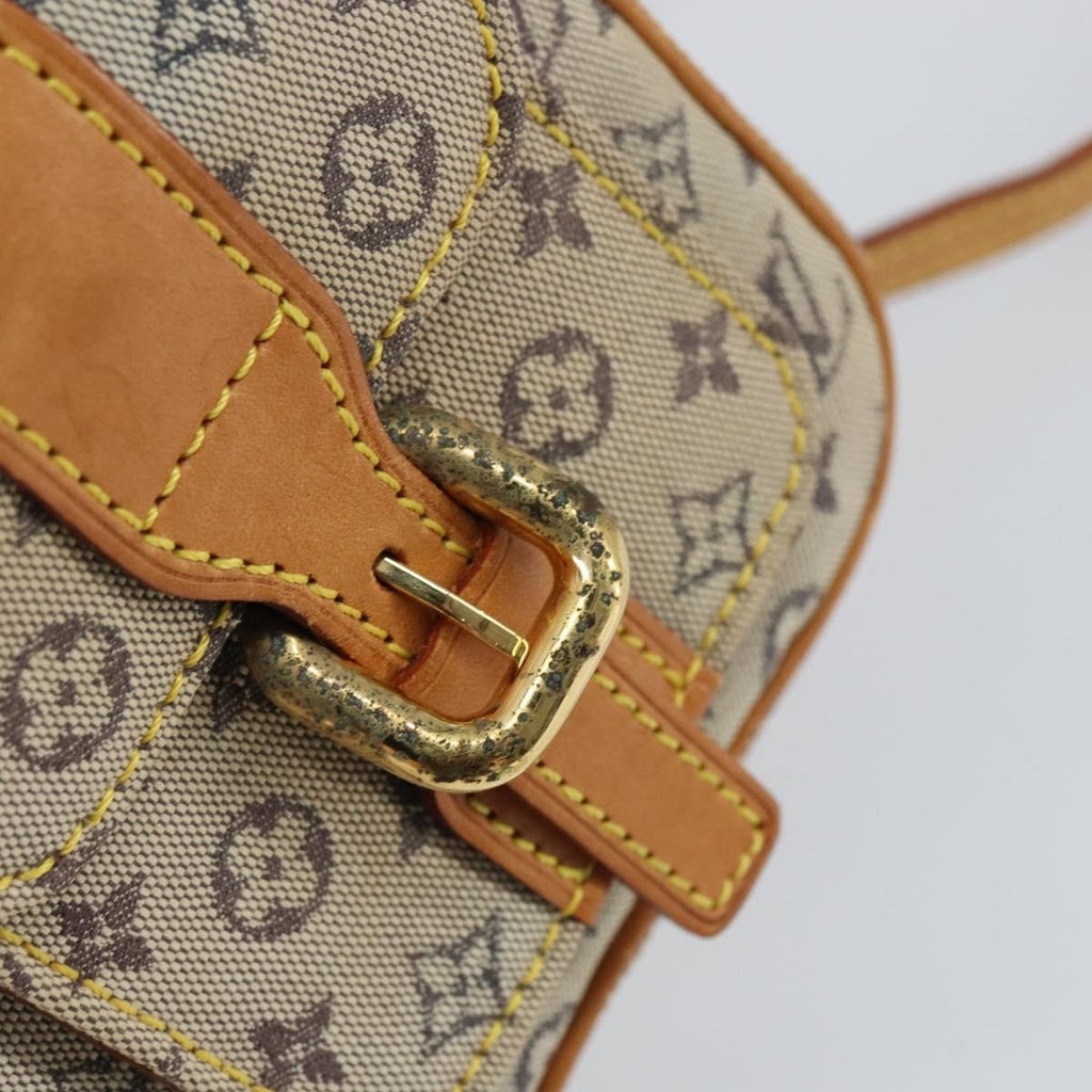 Louis Vuitton Juliette Crossbody Bag Mini Lin Blue Canvas Shoulder Bag