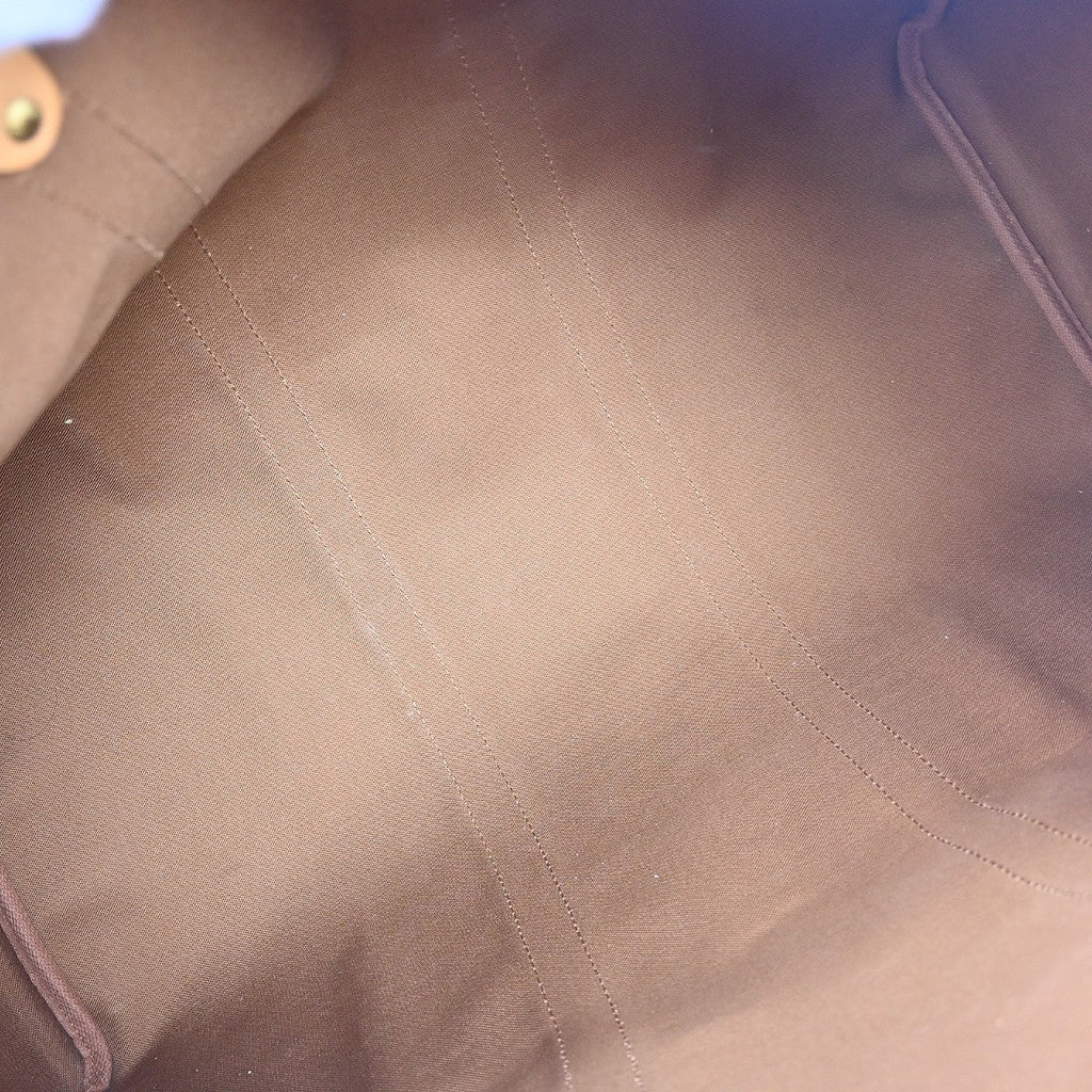 Louis Vuitton Keepall Bag Monogram Canvas Brown Canvas Travel Bag