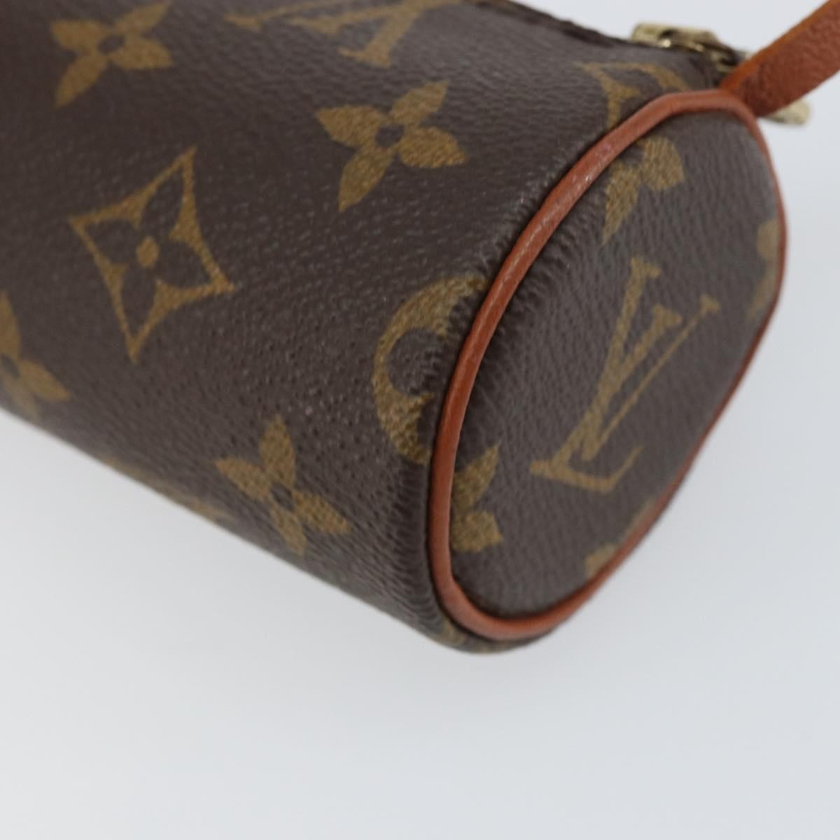 Louis Vuitton Papillon Pochette Monogram Canvas Brown Canvas Clutche & Pouche Bag