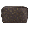 Louis Vuitton Trousse Toilette Monogram Canvas Brown Canvas Clutche & Pouche Bag
