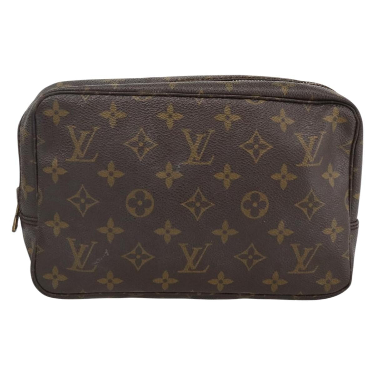 Louis Vuitton Trousse Toilette Monogram Canvas Brown Canvas Clutche & Pouche Bag
