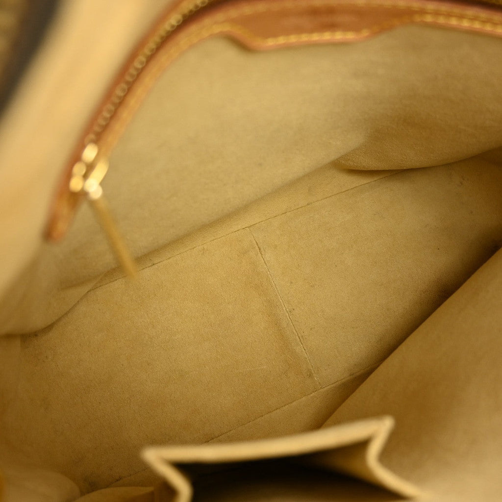 Louis Vuitton Monogram Looping Handbag Monogram Canvas Brown Canvas Shoulder Bag