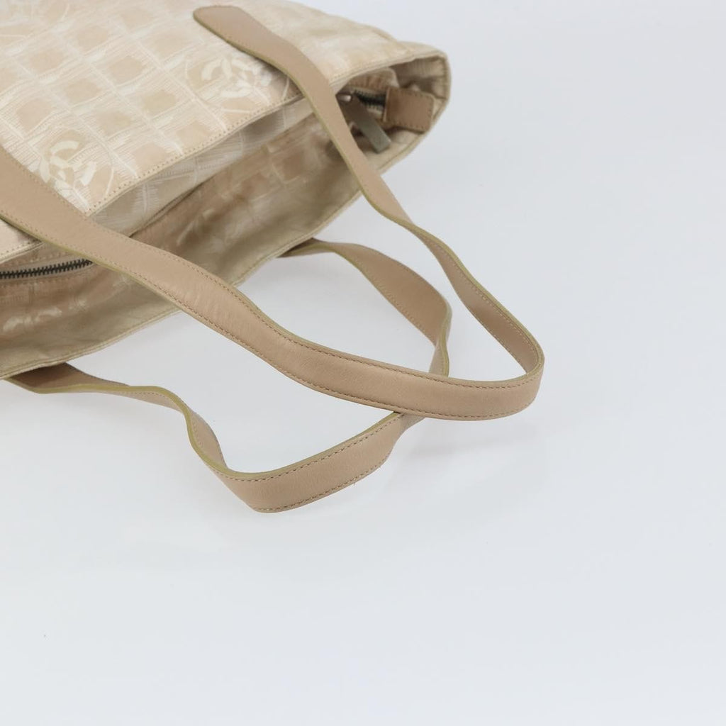 Chanel Travel Line Tote Nylon Pink Nylon Tote Bag Bag