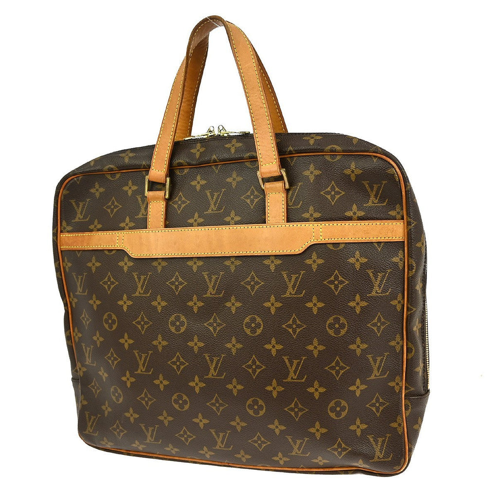 Louis Vuitton Porte-Documents Pegase Bag Monogram Canvas Brown Canvas Briefcase Bag