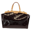 Louis Vuitton Brea Handbag Monogram Vernis Burgundy Patent_Leather Handbag