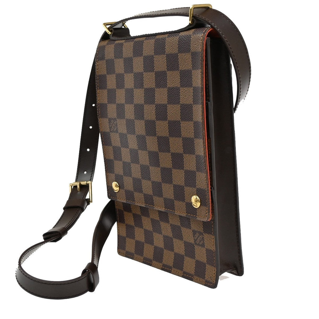 Louis Vuitton Portobello Messenger Damier Brown Canvas Shoulder Bag