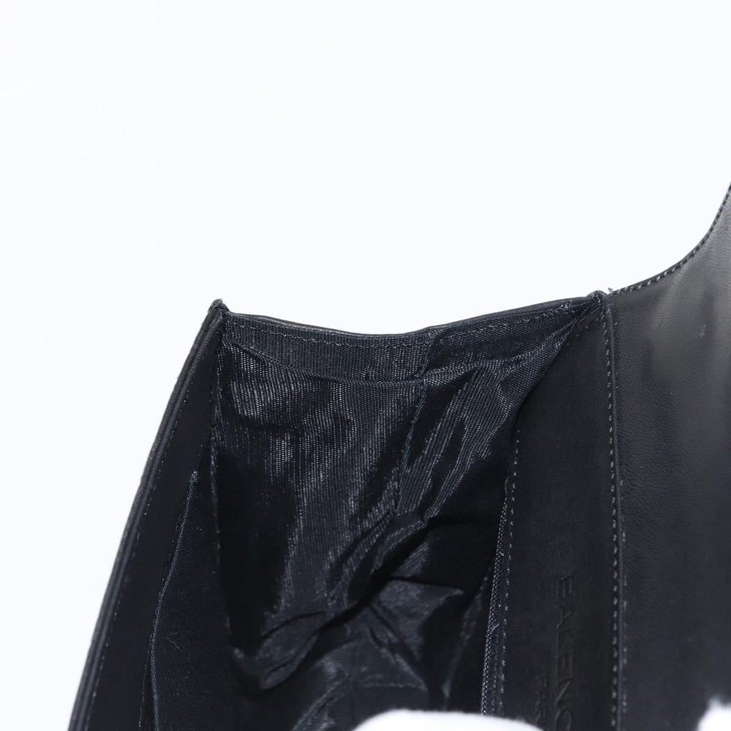Balenciaga Vintage Handbag Leather Black Leather Hand