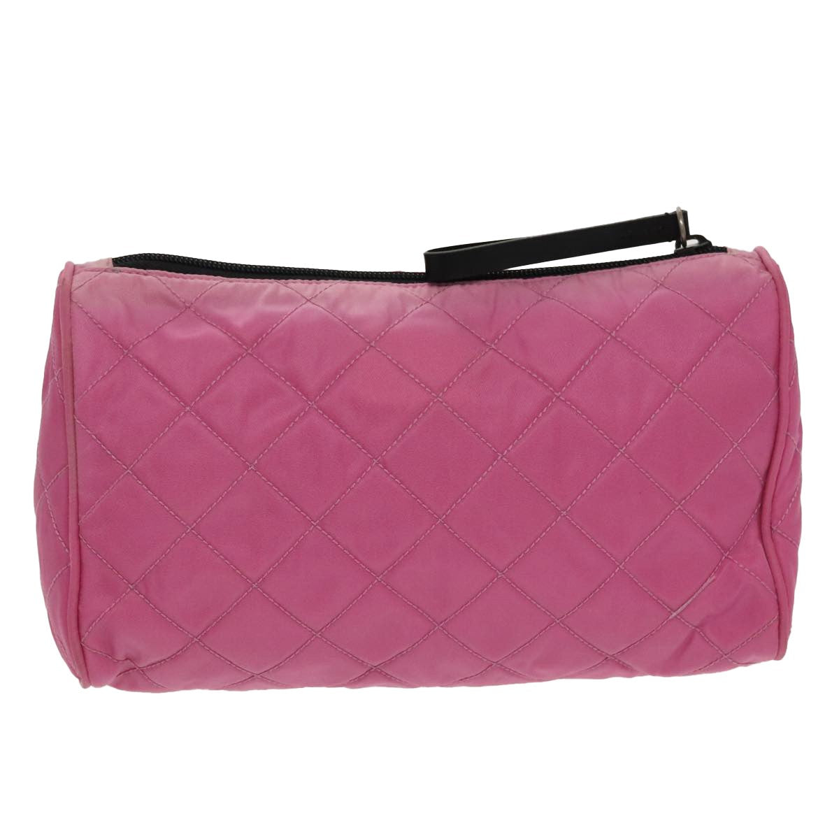 Prada Toiletry Pouch Tessuto Pink Nylon Clutche & Pouche Bag