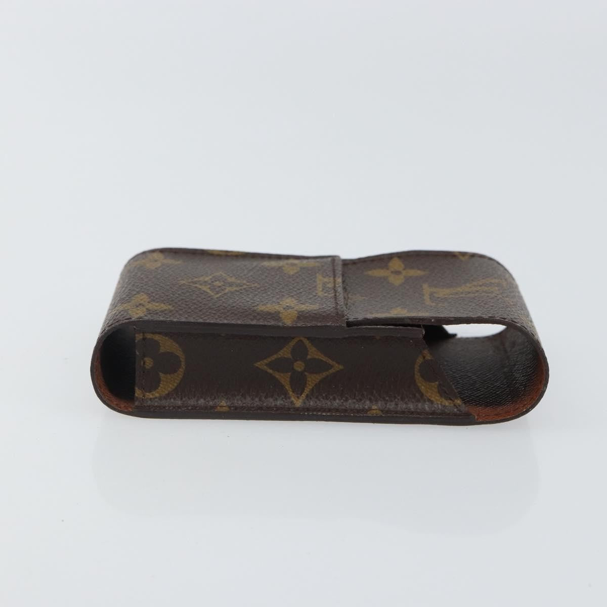 Louis Vuitton Etui Cigarette Case Monogram Canvas Brown Canvas Wallets Accessory
