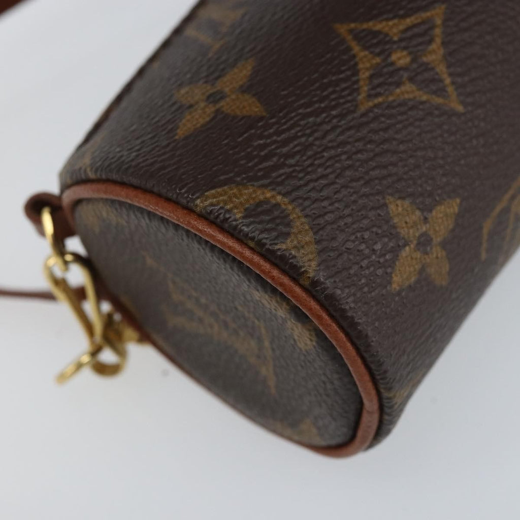 Louis Vuitton Papillon Pochette Monogram Canvas Brown Canvas Clutche & Pouche Bag